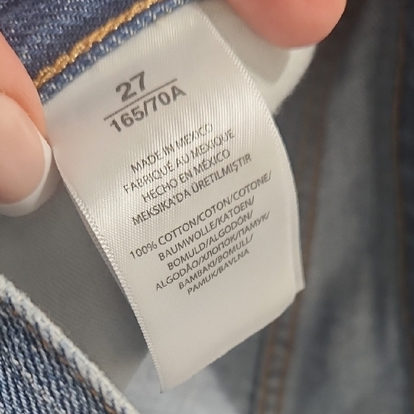 Polo by Ralph Lauren Blue Distressed Women's Jeans - Picture 6 of 17